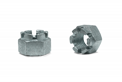 Корончатые гайки ISO 7037 (М6-М10)