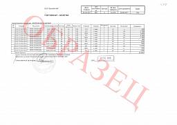 Сертификат на Болты оцинкованные с шестигранной головкой (М6-М10) 1